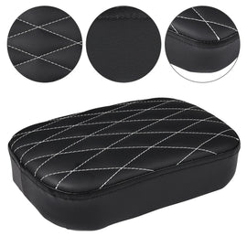 Rectangle Diamond Rear Pillion Passenger Pad Seat 8 Suction Cup Motorcycle ST