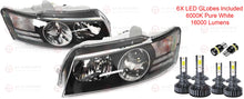 Load image into Gallery viewer, Projector Headlights Pair + Full LED Globes Holden Commodore VZ SS Calais