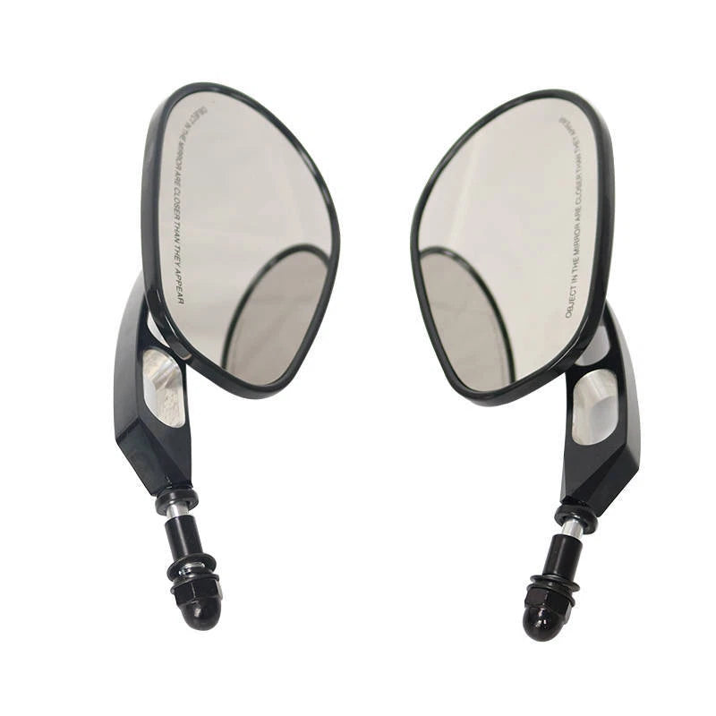 Motorcycle Black Rearview Mirrors For Harley for Dyna Touring Glide Softail ST