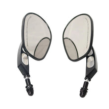 Load image into Gallery viewer, Motorcycle Black Rearview Mirrors For Harley for Dyna Touring Glide Softail ST