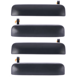 Front Rear LH+RH Set of 4 Outer Door Handles for Nissan Navara D22 97-15