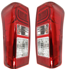 Load image into Gallery viewer, *NEW* TAIL LIGHT BACK LAMP (LED, CLEAR) for ISUZU D-MAX DMAX 9/2014 - 2019 PAIR