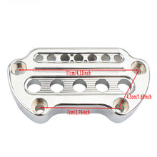 Load image into Gallery viewer, Chrome Front Indicator Handlebar Clamp Cover For Harley Sportster for Dyna 06+