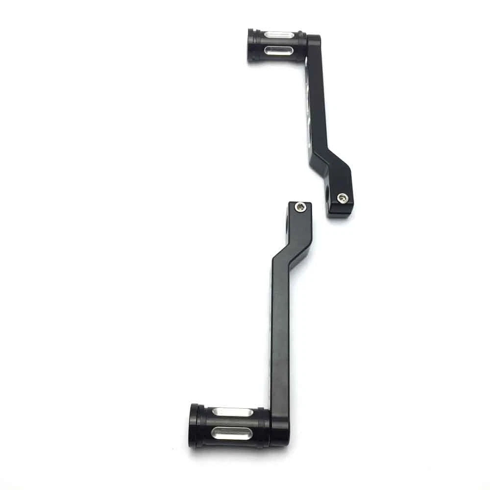 CNC 1" Handlebar Grips Footrest Pedals Shift Lever Pegs for Harley Softail ST