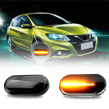 Load image into Gallery viewer, LED Dynamic Side Marker Turn Signal Lights for Nissan 350Z Navara D40