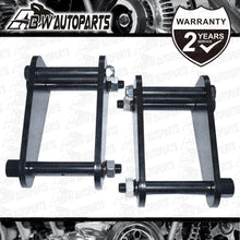 Load image into Gallery viewer, Front &amp; Rear 2'' Extended Shackles For Toyota Landcruiser 73 75 40 60 Series AU
