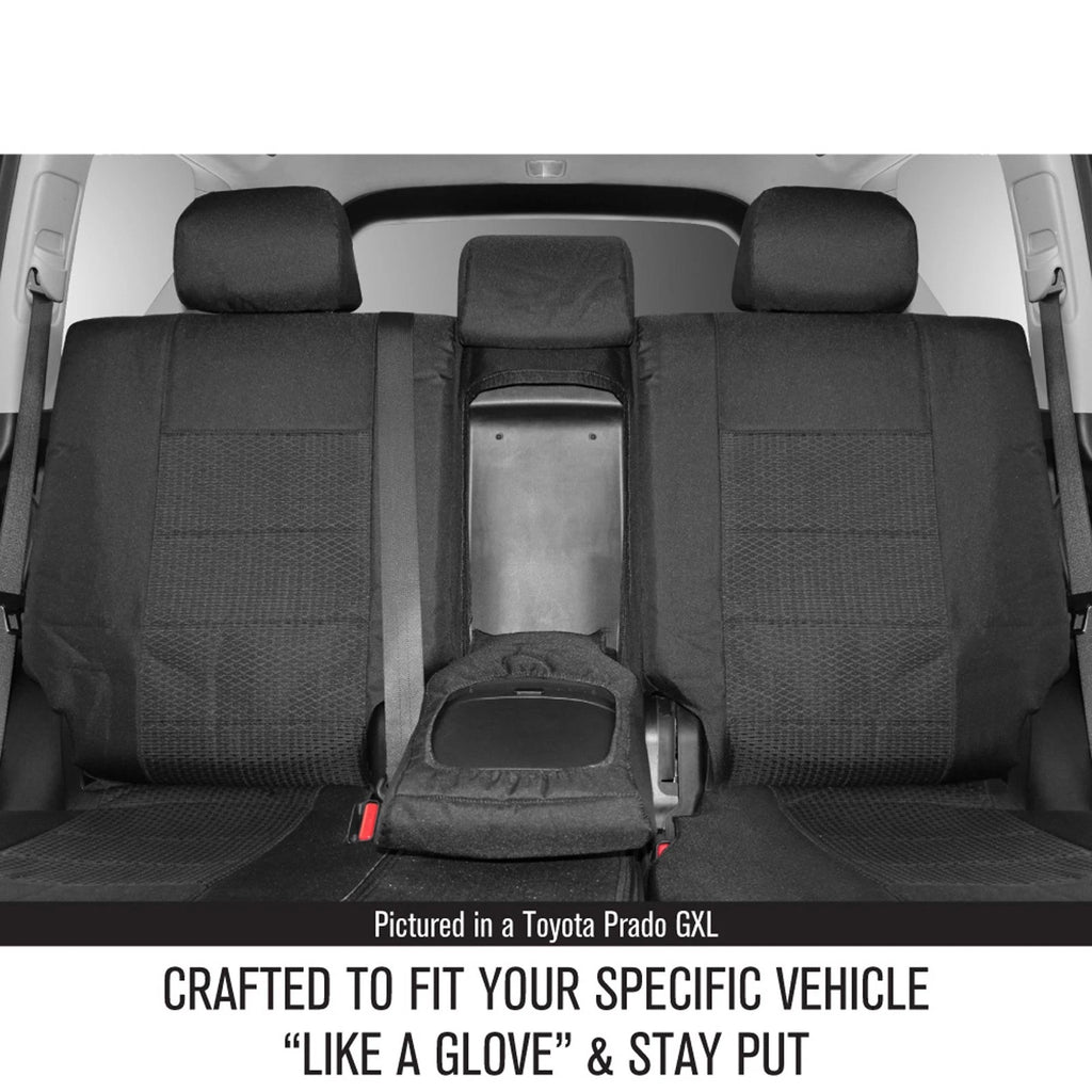 Sperling Weekender Jacquard Rear Black Seat Covers Suits CX-5 2017-On RM5071WEB