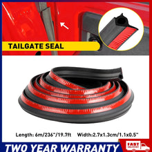 Load image into Gallery viewer, TAILGATE SEAL KITRUBBER DUST TAIL GATE 6M FOR MITSUBISHI TRITON MQ MR O-SHAPE