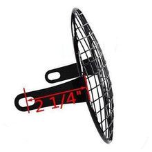 Load image into Gallery viewer, 6.5in Headlight Mesh Grill Guard Motorcycle Headlamp Light Metal Cover Protecter
