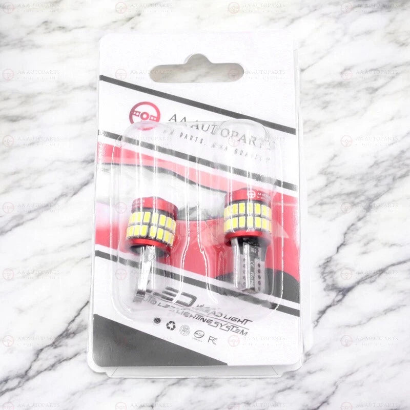 T10 LED Projector Parker Wedge Bulb Pair 2x Cold White for Ford Falcon