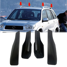 Black Car Roof Rack Cover Rail End Replace for Toyota RAV4 XA20 2001-2005