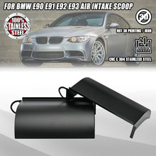 Load image into Gallery viewer, Black Air Scoop for Ram Air Cold Air Intake for BMW 3-Ser E84 E90 E93 E91 E92 ST