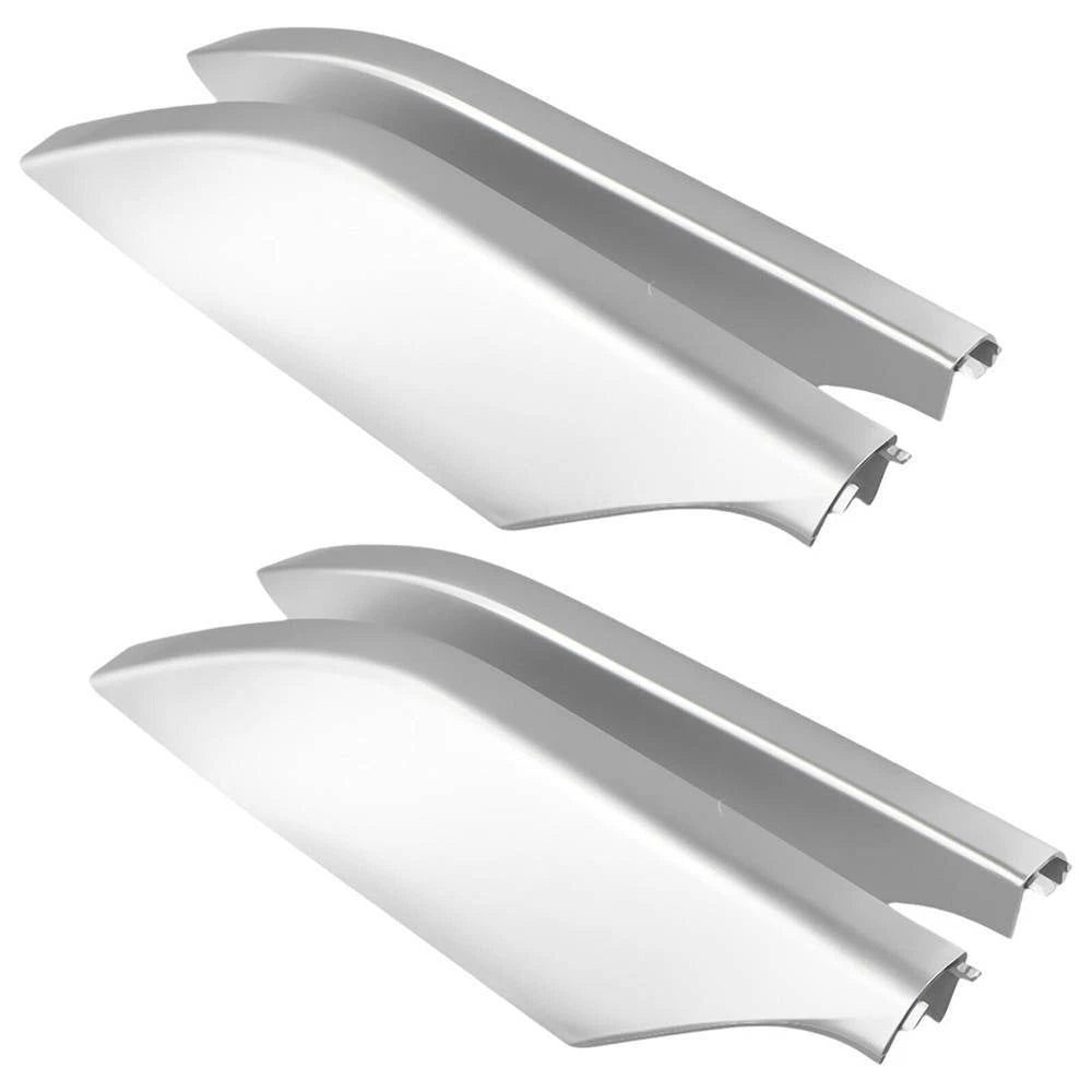 4x Roof Rack Rail End Cover for Toyota for Prado FJ120 /LC120 2003-2009 Silver