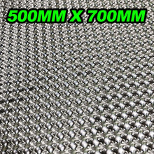 Load image into Gallery viewer, NEW 500mm X 700mm Car EXHAUST HEAT SHIELD Embossed Aluminium DIY Fold Form AU OZ