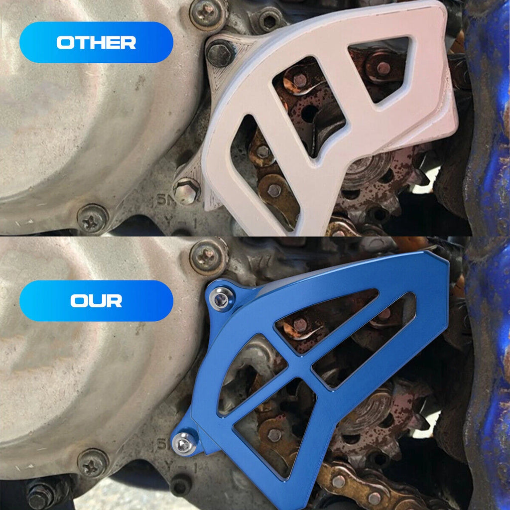CNC AL Front Sprocket Cover Chain Guard Protection for Yamaha YZ125 1993-2004 ST
