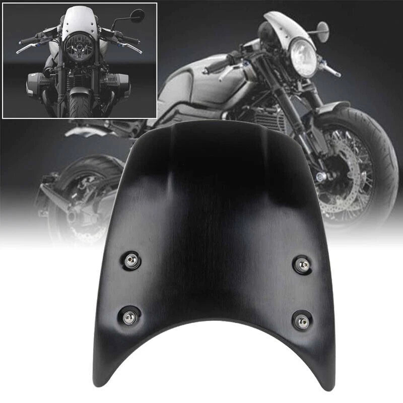 Motorcycle Black Windshield Windscreen Headlight Fairing for BMW R Nine T 14-19