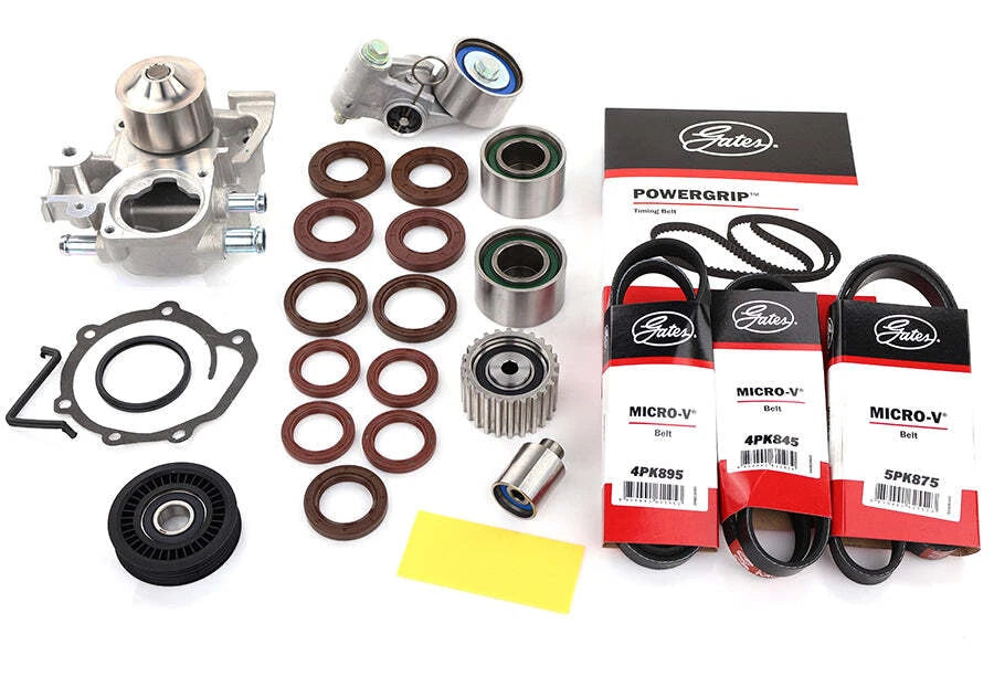 Timing belt kit with water pump and tensioner for Subaru Forester EJ20 EJ205 EJ25 EJ255 turbo