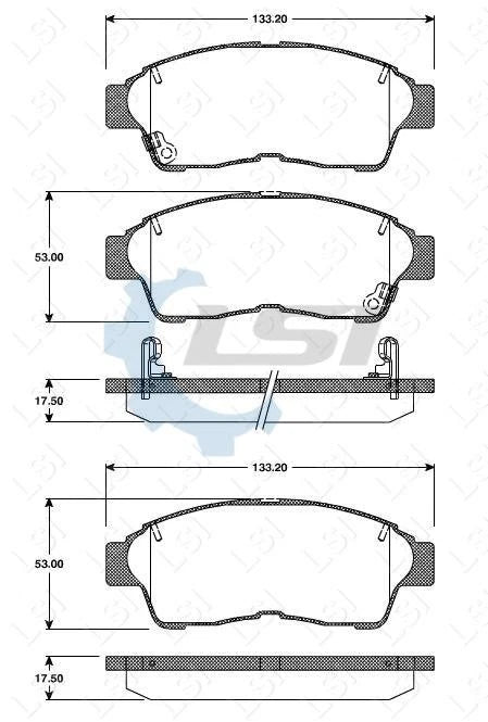 Front Brake Pads & Disc Rotor Kit for Toyota RAV4 SXA10 SXA11 1994-2000