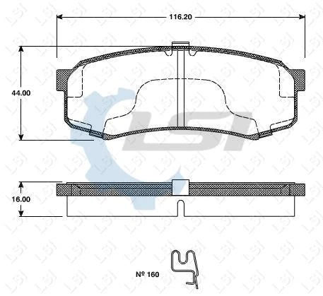 Rear Bendix Brake Pads & Disc Rotors Set – Toyota Prado KDJ150/KDJ155/GRJ150/GDJ150 (2009–on) | Heavy Duty Kit