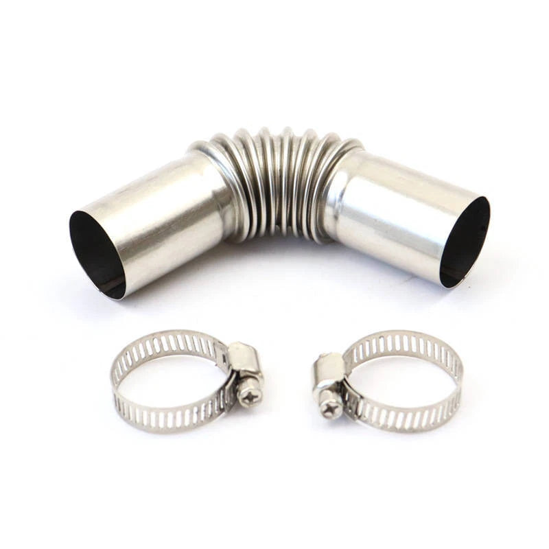 2x Air Diesel Heater 25mm Exhaust Pipe Tube Elbow Connector For Car Truck Camper