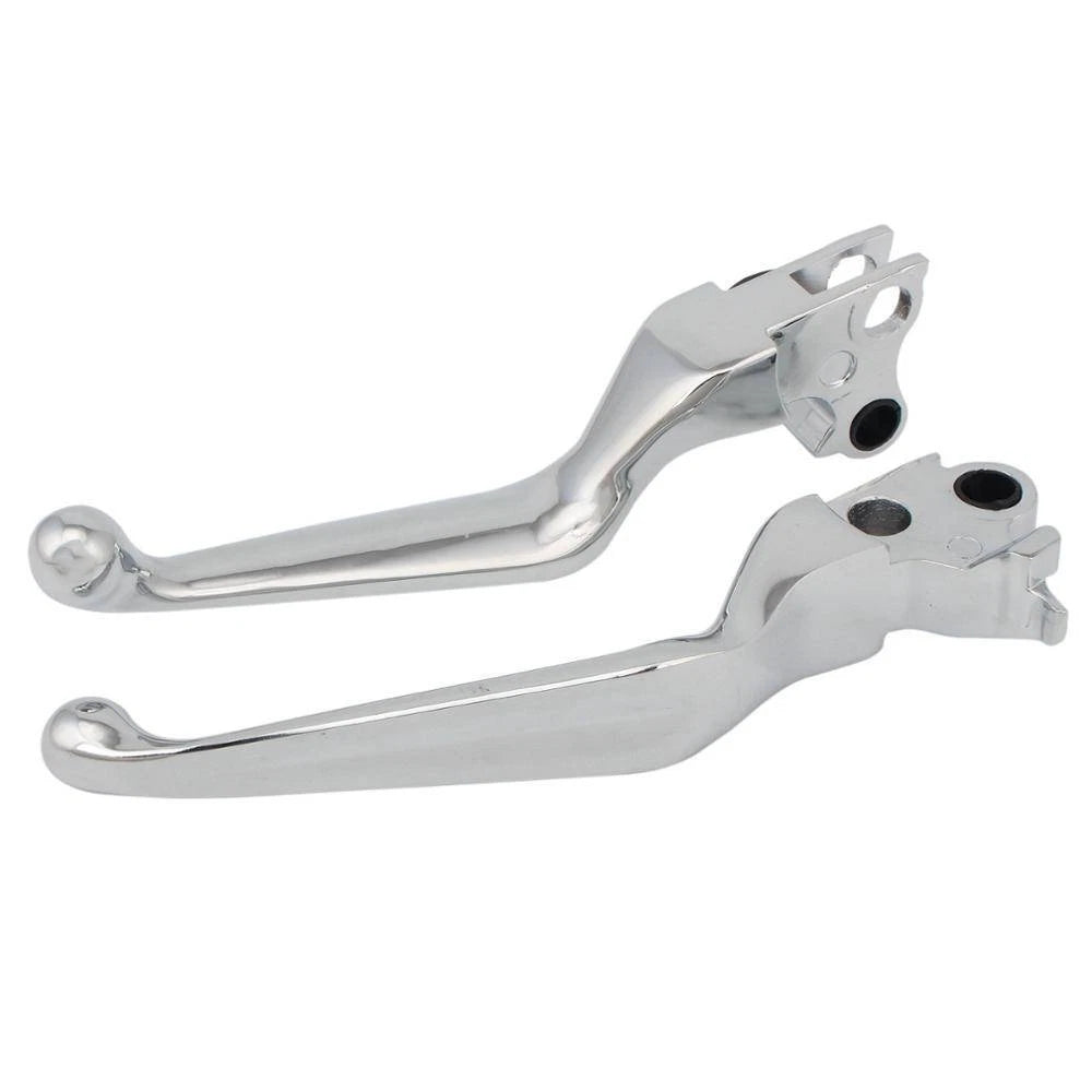 Clutch Brake Chrome Lever Levers for Harley Softail Sportster XL 883 1200 Dyna S