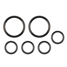 Load image into Gallery viewer, 6 X Instrument Board Burst Gauge Bezel Set For Harley Electra Glide Classic FL S