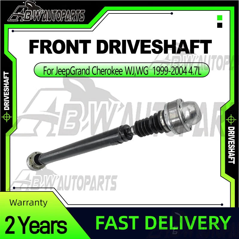 For 99-01 Jeep Grand Cherokee Limited Sport 4.0L Front Propshaft Drive Shaft