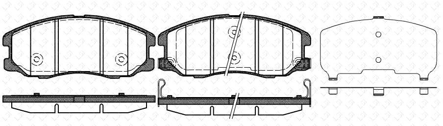 FULL SET Front and Rear Brake Disc Rotors and Brake Pads for Holden Captiva CG