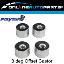 Load image into Gallery viewer, 3deg Castor Correction Bush Kit for Landcruiser FJ80 FZJ80 HZJ80 HDJ80 Radius