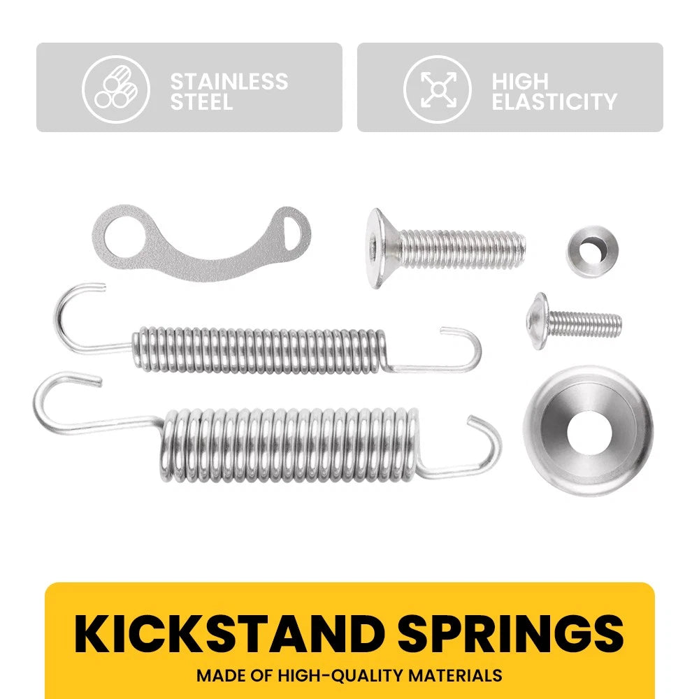 For KTM EXC 125 150 200 250 300 400 450 17-22 Kickstand Side Stand Spring Bolt