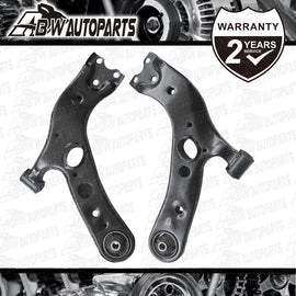 FRONT LEFT & RIGHT LOWER CONTROL ARMS FOR TOYOTA RAV4 ACA33 GSA33 ACA38 2006~12