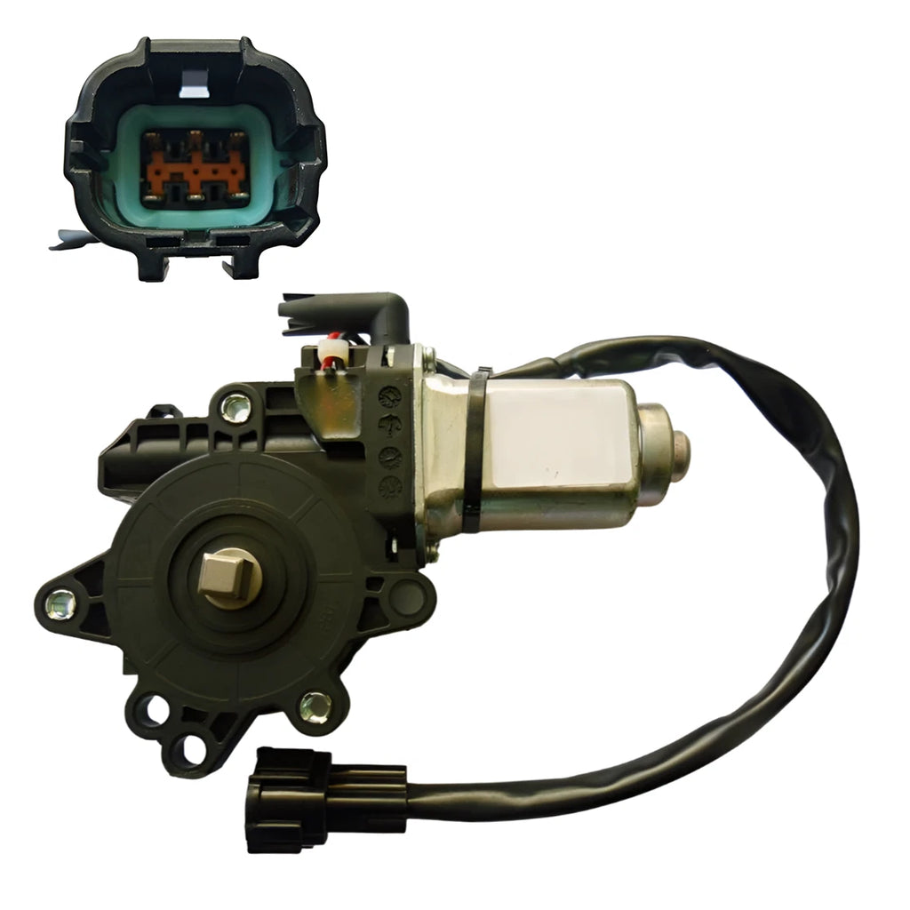 Front Left Window Regulator Motor 6 Pins for Nissan Pathfinder R51 05-13