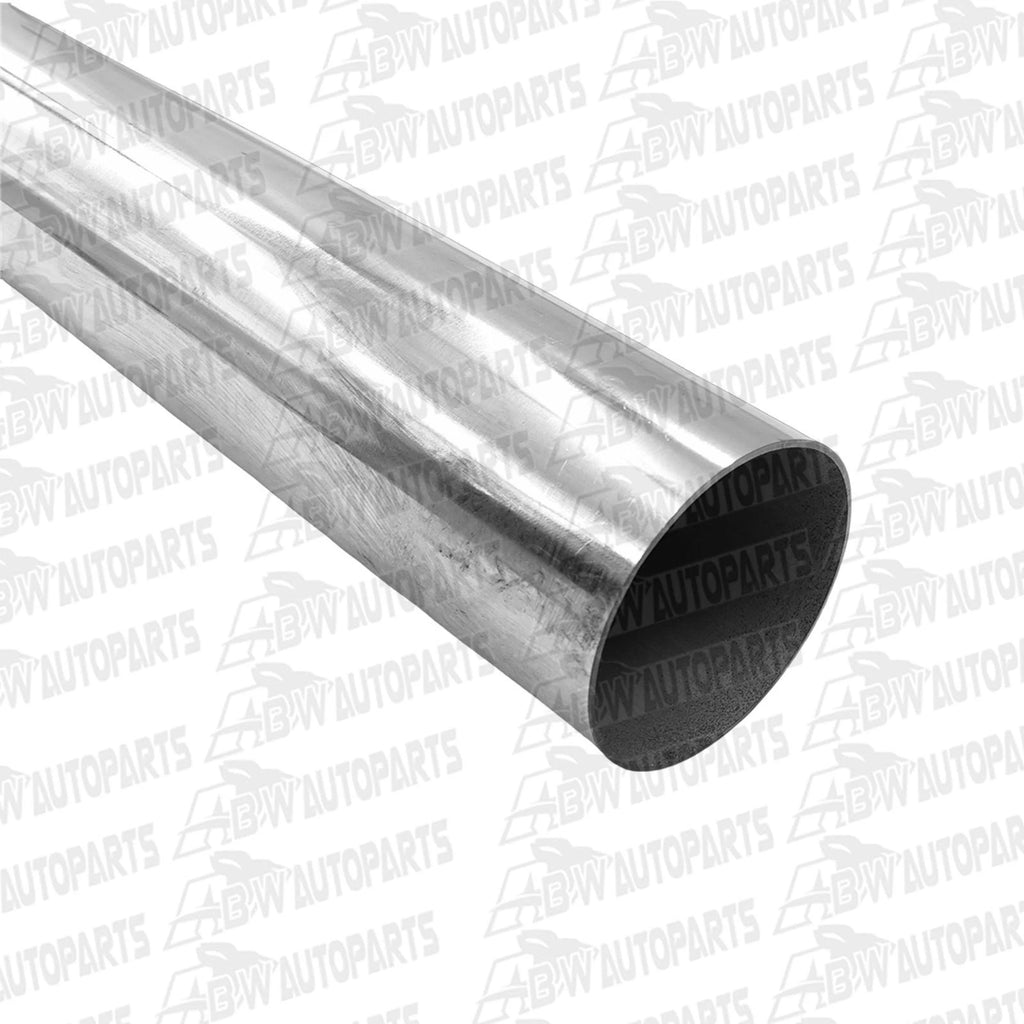 2 1/2" 2.5" Inch (63.5mm) OD Mild Steel Exhaust Tube Pipe X 1 Metre