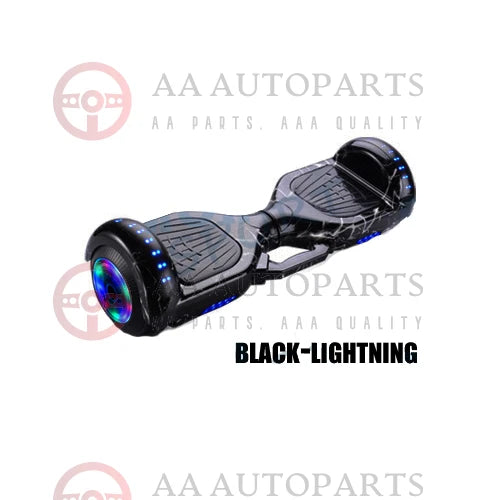 Hoverboard Scooter Self Balancing Electric Hover Board Skateboard Black 60cm