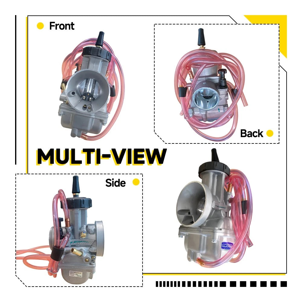 38mm Carburetor Fit For Yamaha YZ250 1978-2002 KTM 125 200 250 300 360 380