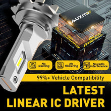 Load image into Gallery viewer, 2x H7 LED Headlight Bulb Low High Beam 80W Super 22000LM Bright 6500K White 80W