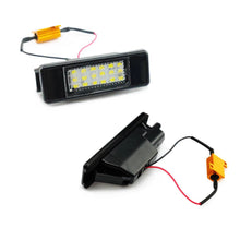 Load image into Gallery viewer, Pair of white LED license plate lights for Benz Vito W639, Viano W639, W906 Sprinter