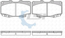 Load image into Gallery viewer, Front Brake pads and Disc Rotors Set for HILUX 4WD KUN15 KUN25 KUN26 GGN25 05-11