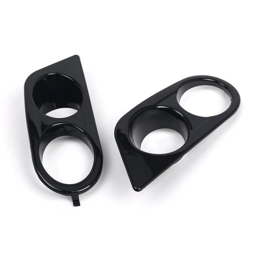 1 Pair of Fog Lights Fog Light Cover Hood Frame For BMW 3 Series E46 M3 01-06 ST