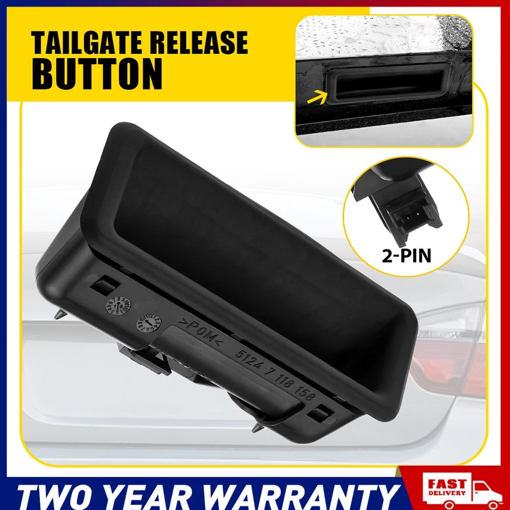 Fit E93 Series 2007-11 Convertible Trunk Tailgate Boot Lid Release Handle Switch
