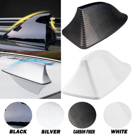Universal Car Roof Aerial Radio AM/FM Shark Signal Fin Antenna Arial ABS