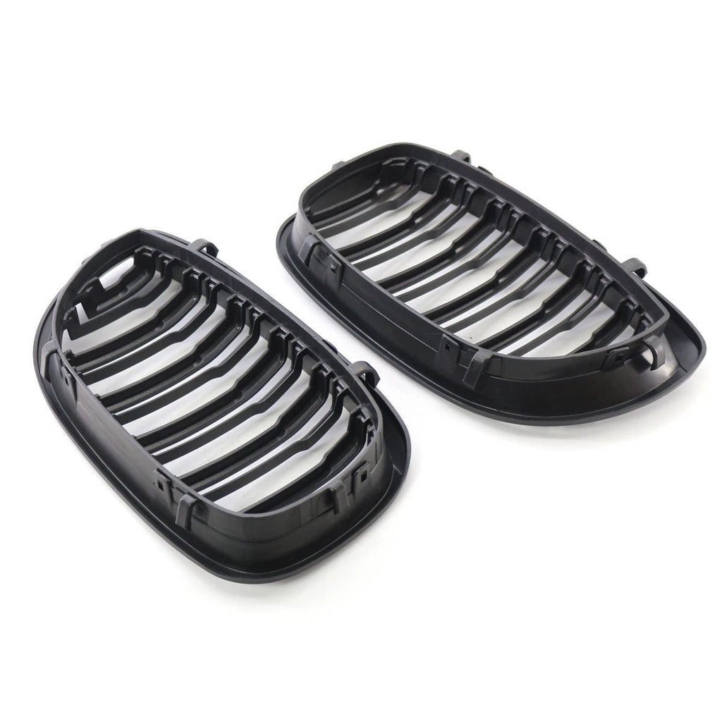 Matte Black Front Kidney Grill For BMW 3 Series E46 Coupe 2003-2006 Facelift ST