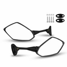 Load image into Gallery viewer, Fit HYOSUNG GT125R GT250 GT650R GT650S Honda CBR600 Rear View Side Mirrors Black
