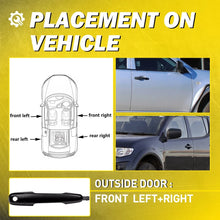 Load image into Gallery viewer, 1-10X Front RH or LH Black Outer Door Handle for Mitsubishi Triton ML MN 06-15