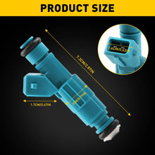 Load image into Gallery viewer, For HOLDEN COMMODORE Estate VT VX VY 3.8i V6 6Pcs ABS Blue Fuel Injectors 75QVE8