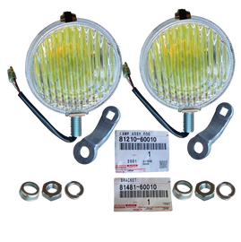 GENUINE Toyota LandCruiser 40 Series Fog Lights BJ40 BJ42 FJ40 FJ45 HJ45 HJ47