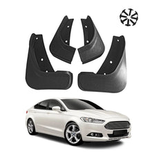 Load image into Gallery viewer, 4Pcs Black Mudguards Splash Guards Mud Flaps Mudflaps For Ford Mondeo 2007~2012