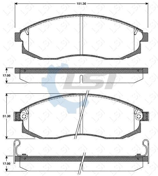 Front Brake Pads and Rotors Set for Mitsubishi TRITON MK 2.5D 2.8D 3.0i 97 - 05
