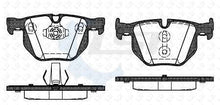 Load image into Gallery viewer, Rear Brake Pads and 320mm Disc Rotors w/ sensor for BMW X5 E70 X6 E71
