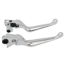 Load image into Gallery viewer, Clutch Brake Chrome Lever Levers for Harley Softail Sportster XL 883 1200 Dyna S